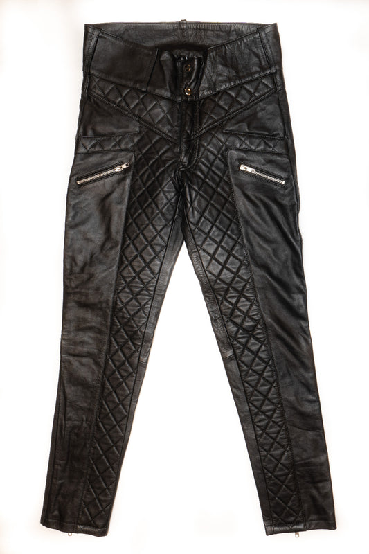 Women's Leather Pants - Style 2