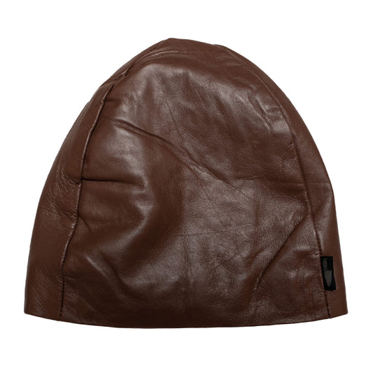 Leather Beanie