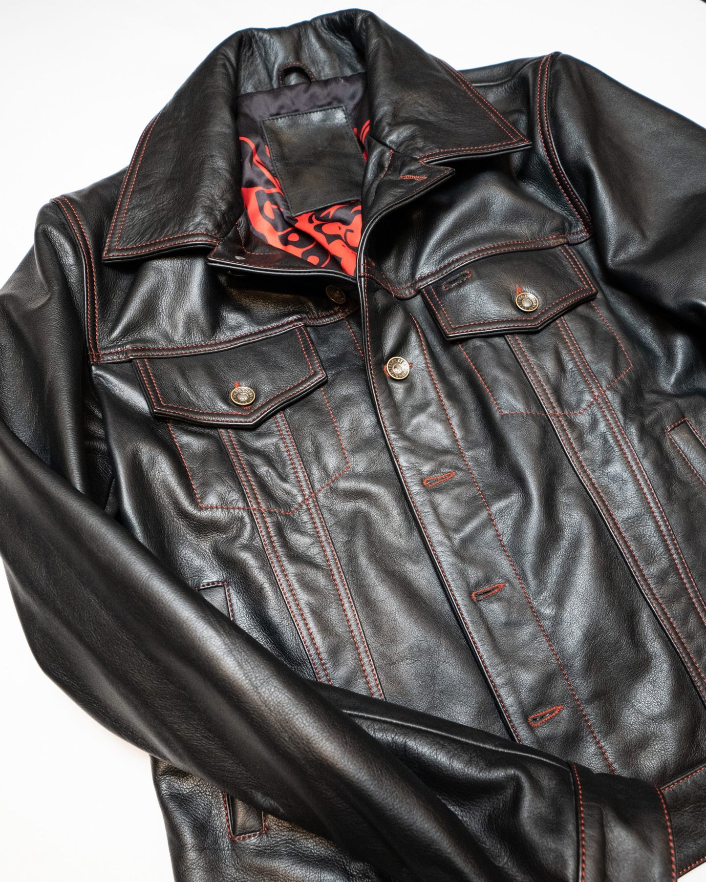 Cleaver Culture x Lords Steazy Ryder Jacket - Black Leather