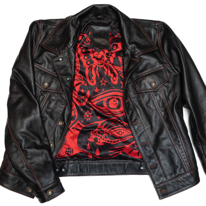 Cleaver Culture x Lords Steazy Ryder Jacket - Black Leather