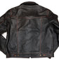 Cleaver Culture x Lords Steazy Ryder Jacket - Black Dragon Leather