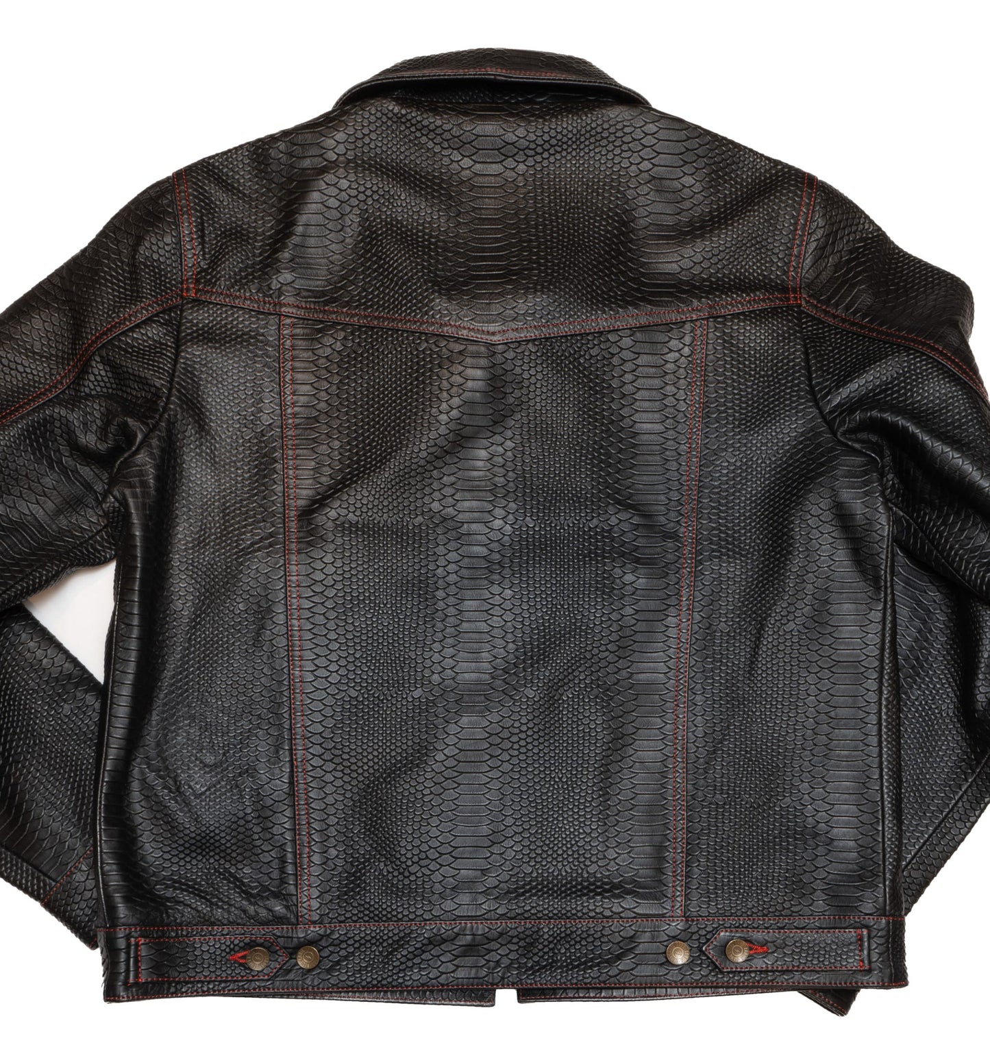 Cleaver Culture x Lords Steazy Ryder Jacket - Black Dragon Leather